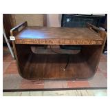 NFL CURVED SIDE ROLLING STAND 20.5" H X 28" W