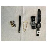 WATCHES INCLUDE TIMEX, BULLET, TIE TAC, DIAL RUNS