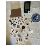 CUFF LINKS, TIE TACKS, NATIONAL RIFLE