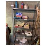 METAL SHELF UNIT .