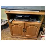 WOOD 2 DOOR STAND 36" W X 16" D X 27" H