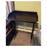 STAND W/ BRASS TRIM 29" H X 23" W REMOVEABLE TRAY