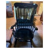 OUR LIBERTY AND INDEPENDENCE STENCILED ON CHAIR