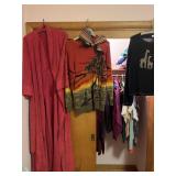 CLOSET OF CLOTHING L AND 16 SHORTS