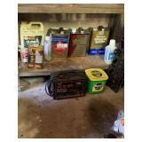 BATTERY CHARGER, MINERAL SPIRITS, ETC.