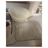 GLASS BAKING DISH ANCHOR HOCKING 3 QT. BOWL