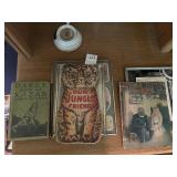 BOOKS INCL UNCLE TOMS CABIN, OUR JUNGLE FRIENDS,