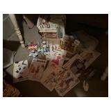 PATTERNS, SEWING ITEMS, ETC.