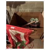 CHRISTMAS FLAG, LARGE ASST. X-MAS NOT UNPACKED.