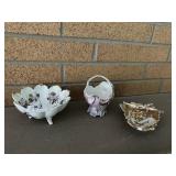 HANDLE BASKET PORCELAIN ETC.,