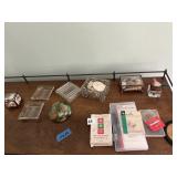 INK WELL, COVERED BOX, PAPER WEIGHT, ETC.