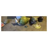 FROGS, GLAZED SNAIL, ETC.