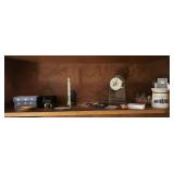 COASTER SET, WAYNESBURG H.S MUG, CLOCK, ETC.