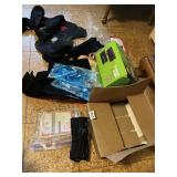 ANKLE WEIGHTS, BACK AND WRIST BRACE, ICE PACK