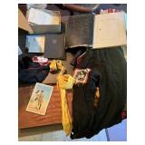 48 STAR FLAG WITH MOTH DAMAGE. POODLE SKIRT, THE