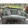 POLYETHYLENE WICKER SOFA W/ BEAUTIFUL CUSHIONS