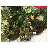 FLORAL GARLAND, LEMON GARLAND, CANDLE RINGS, ETC.