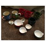 HOLIDAY MEASURING CUPS, MUGS ETC.