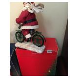 POSSIBLE DREAMS SANTA ON MOTORCYCLE W/ BOX