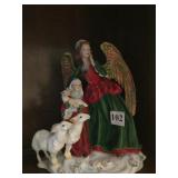 LENOX "BEHOLD THE CHILD" ANGEL 10" H