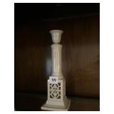 LENOX CANDLE STICK 10.5 OPEN WEAVE DESIGN BASE
