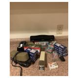 BOWER STAPLER, HOLE PUNCH, CLIPS, ETC.