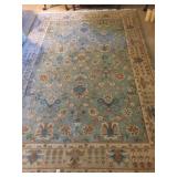 BLUE/BEIGE 108" L X 73"