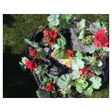 WREATH GARLAND, FLOWER DECORATION AND WALL TREE