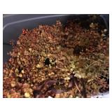 BEADED CANDLE RINGS, FAUX FOLIAGE WREATHS, CANDLE