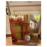 COTTAGE SCENE ON CANVAS