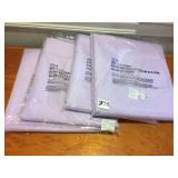 4 LAVENDER NEW RECTANGULAR TABLECLOTHS