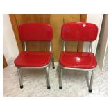 RETRO CHROME AND SPARKLE RED CHILDREN