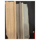 ROLLS OF FABRIC SEE 3RD PHOTO FOR SIZES