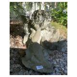 CEMENT ANGEL WITH WINGS