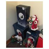 POSSIBLE DREAM SANTA W/ PAINT CAN, PLUS REINDEER