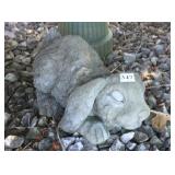 CEMENT 17" LONG RABBIT