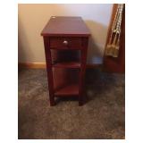 SIDE TABLE W/ SINGLE DRAWER 26" H X 11.5" W X 24"