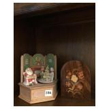 LENOX DOUBLE SIDED BUD VASE, HOLLY VOTIVE