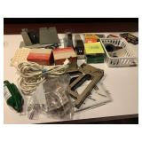 STAPLER, STAPLES, OFFICE SUPPLIES, EXTENSION CORD