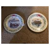 TWO LENOX PLATES