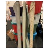 ROLLS OF FABRIC SEE 3RD PHOTO FOR SIZES