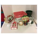 LENOX GINGERBREAD ORNAMENT, WATERFORD ORNAMENT,