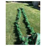 CHRISTMAS TREE BAG FILLED WITH BEAUTIFUL GARLAND