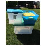 BASKET SUPPLIES, STERLITE TOTE 18 GAL AND