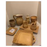 SIGNATURE SERIES OLIVIA PITCHER, SOAP DISH,