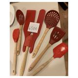 WOOD HANDLE UTENSILS
