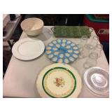 ASPARAGUS SERVING TRAY, EGG TRAY WITH HANDLE,