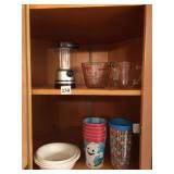 SM. BATTERY OP LANTERN, TRAVEL MUG, MEASURING