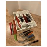 SHEARS, KNIVES, WATERMELON KNIFE, KITCHEN AID W/