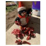 CHRISTMAS PENGUIN, BOWS AND BELLS